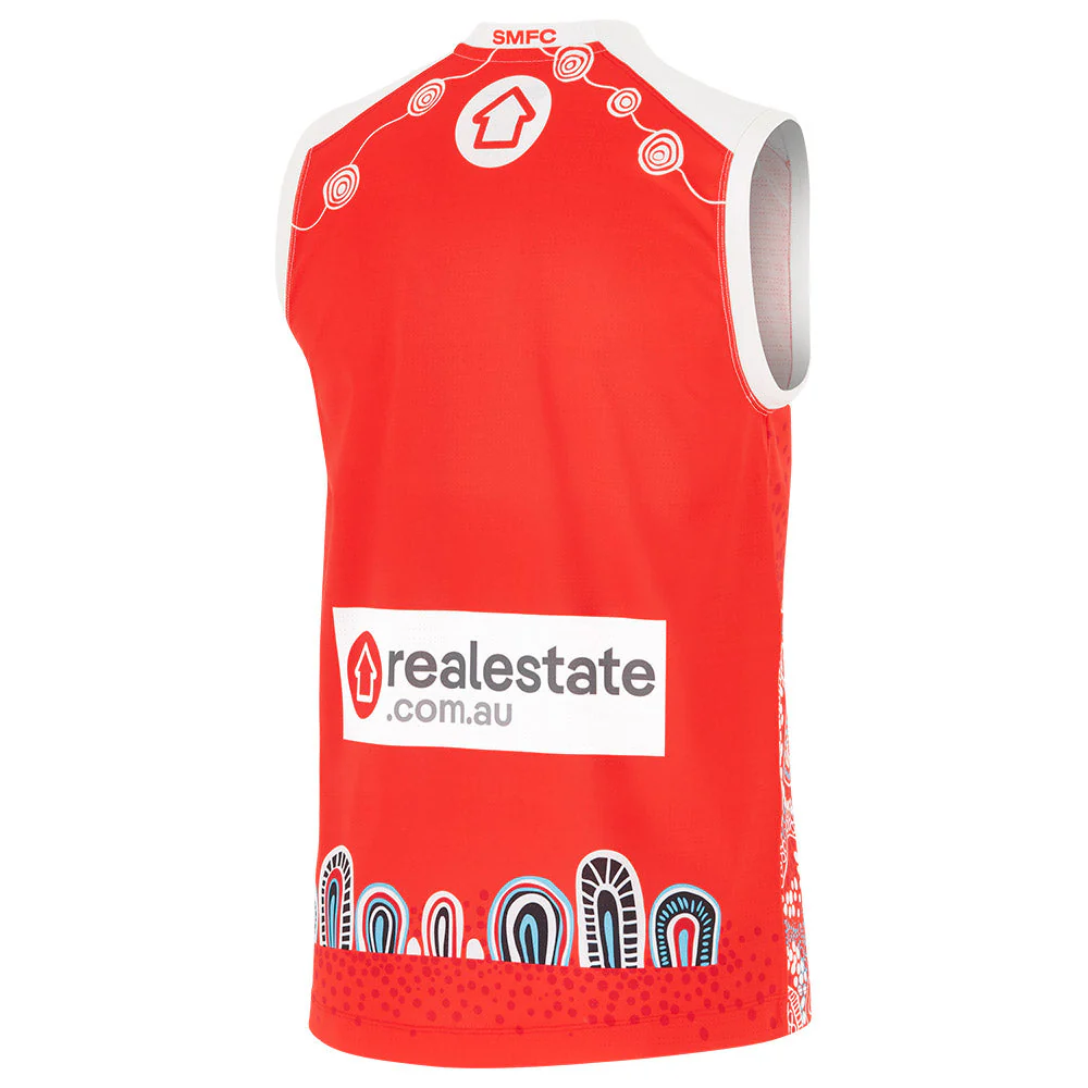 2025 Sydney Swans Men's AFL Indigenous Guernsey BNWT