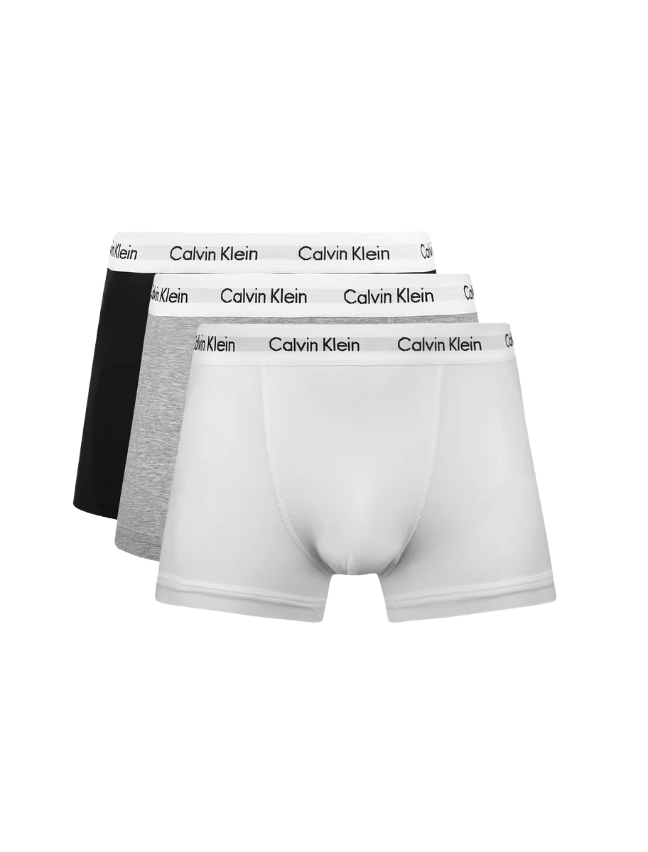 Men’s Multicolor Underwear 3-Pack Soft Cotton Stretch Waistband (Adults) BNWT