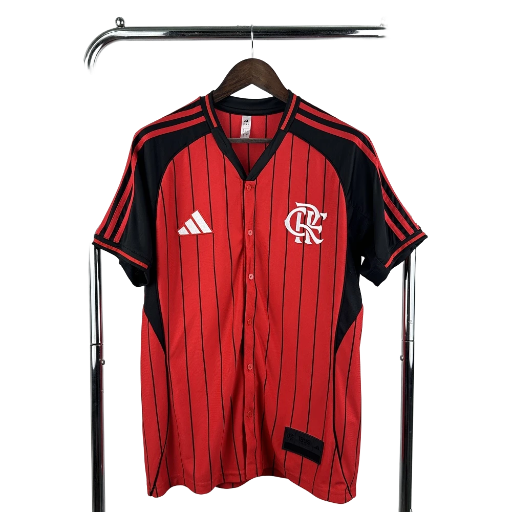 2025-26 Clube de Regatas do Flamengo Football Club  US Pack Baseball Jersey BNWT