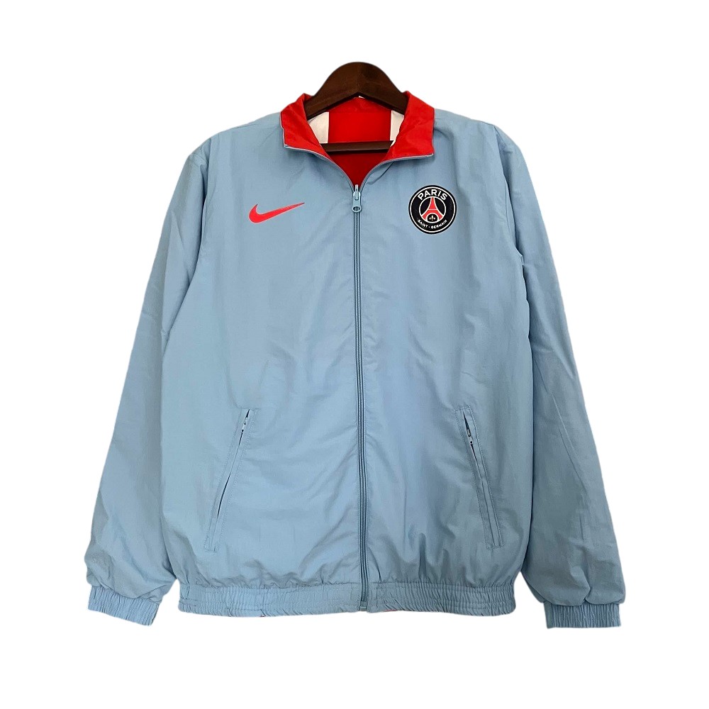 2023-24 PSG Football Club Track Jacket Reversible Full Zip Anthem Top Windbreaker Soccer Fußball BNWT