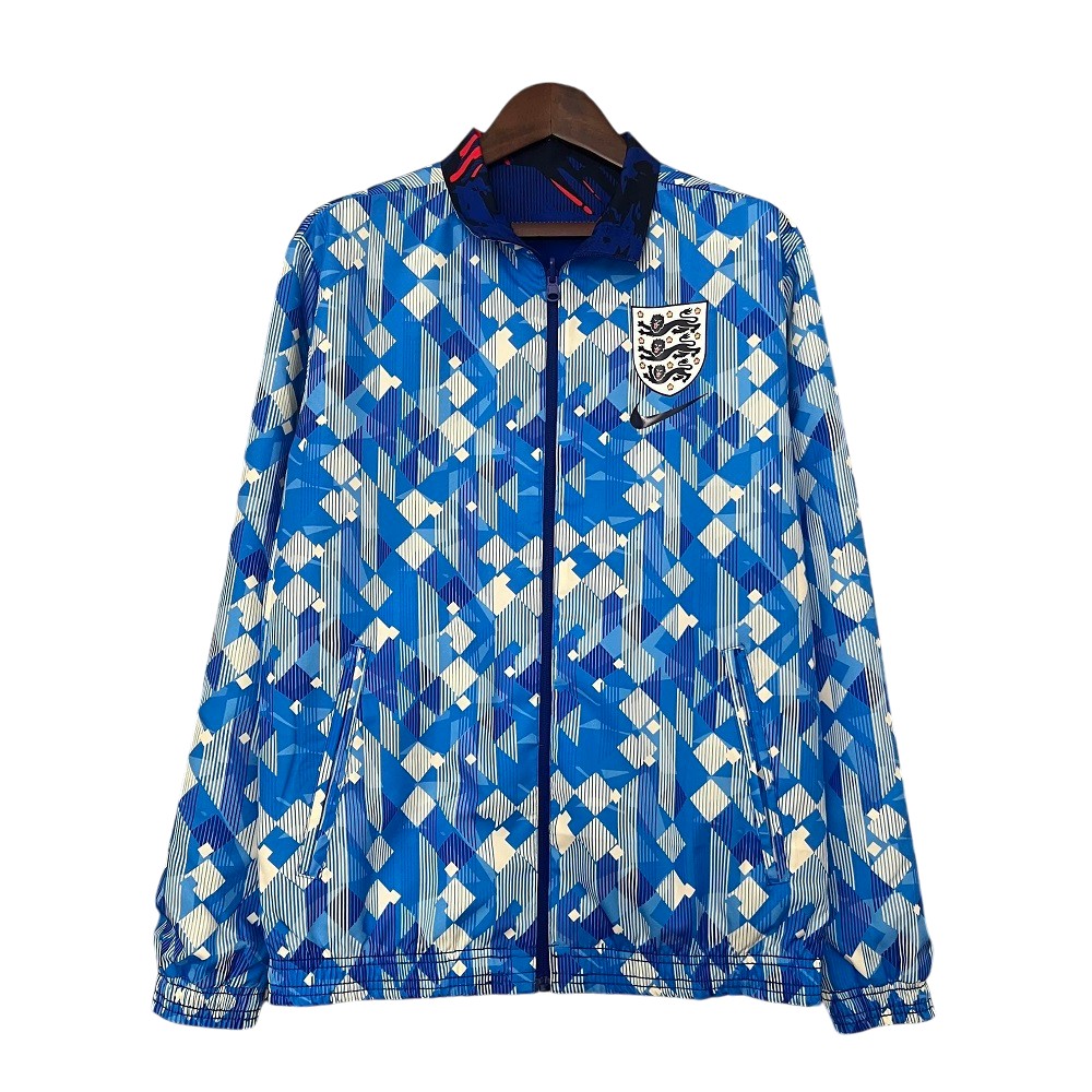 2024-25 England national football team Reversible Anthem Track Jacket Top Windbreaker Soccer Fußball BNWT