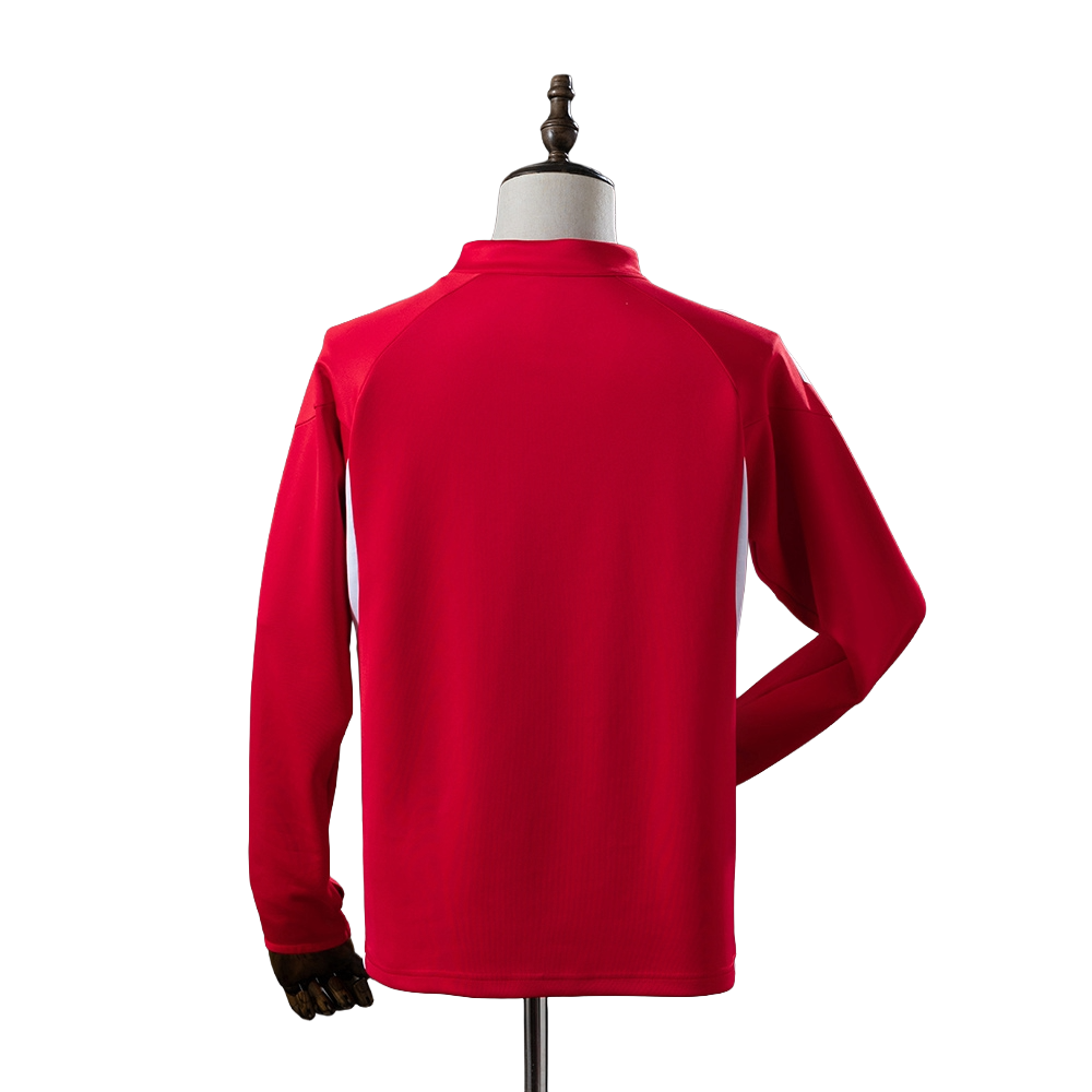 2025-26 Sevilla Football Club 1/4 Zip Soccer Training Top BNWT