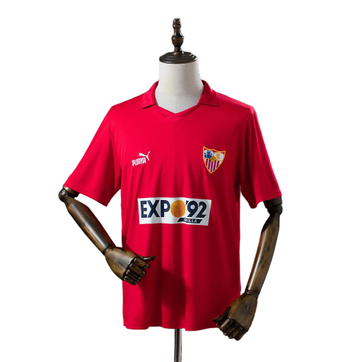 1987-90 Sevilla Football Club Away Shirt Calcio Retro Soccer Jersey Classic Fußball Vintage camiseta BNWT