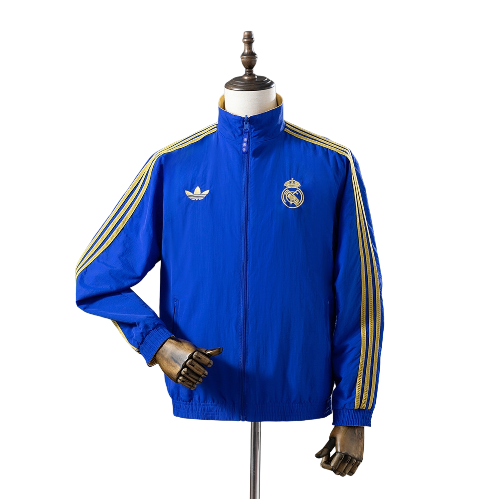 2026 Real Madrid Football Club Reversible Track Jacket Top (Adults) BNWT
