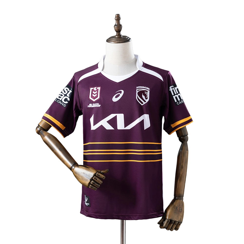 2025 Brisbane Broncos Rugby league team Home Men's Replica Jersey BNWT