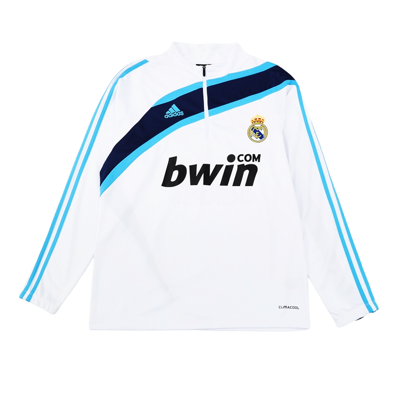 2011-12 Real Madrid Football Club Soccer 1/4 Zip Training Top Shirt BNWT