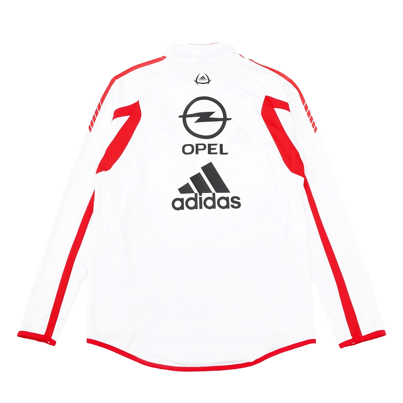 2005-06 AC Milan Football Club Soccer 1/4 Zip Training Top Shirt BNWT