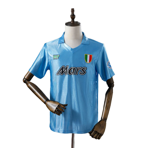 Napoli Football team Home 1990-91 Calcio Retro Soccer Classic Fußball Vintage BNWT