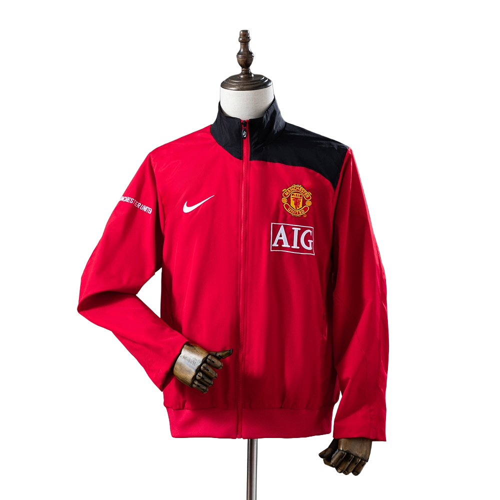 2006-07 Man United Football Club Woven Retro Windbreaker Soccer Anthem Track Top Jacket BNWT