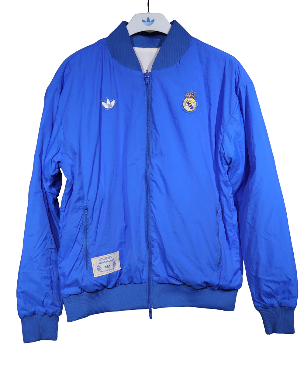 2025-26 Real Madrid Football Club Adidas Cultural Story Reversible Track Jacket (Adults) BNWT