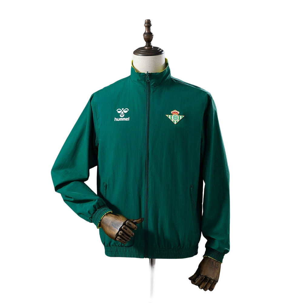 2025-26 Real Betis Balompié Football Club Track Jacket Reversible Soccer (Adults) BNWT