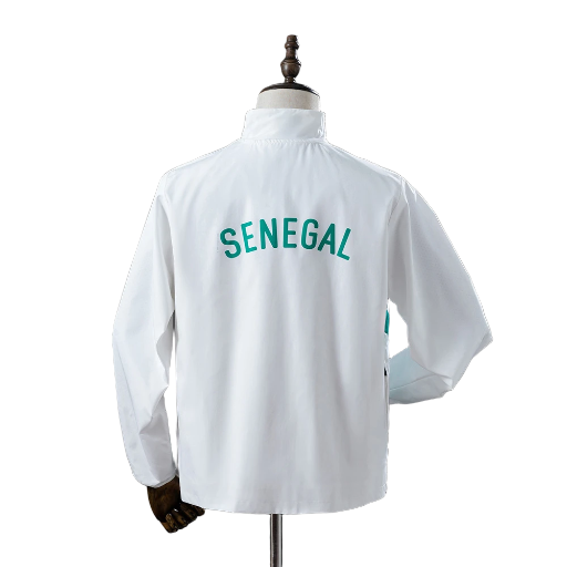Senegal national football team  Pre-Match Woven Full Zip Anthem Track Jacket Top Windbreaker Soccer Fußball BNWT