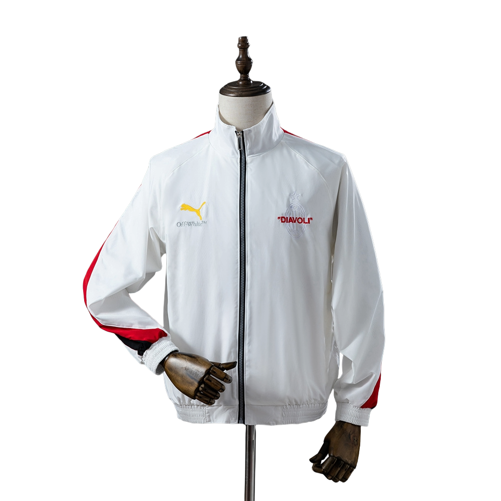 2024-25 AC Milan Football Club TRACK SWEATSHIRT PUMA X AC MILAN X OFF-WHITE™ BNWT