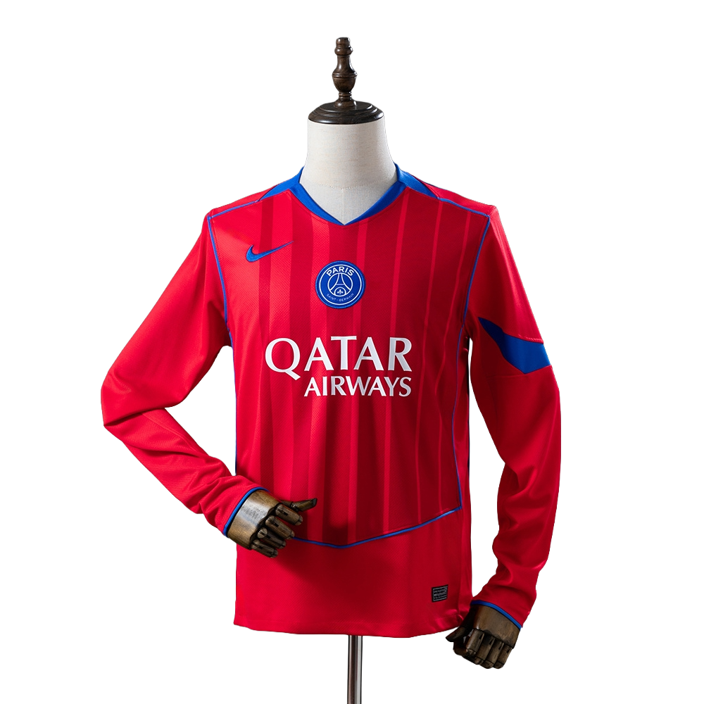 PSG Football Club Long Sleeve Kit Shirt Calcio Soccer Jersey Fußball camiseta BNWT