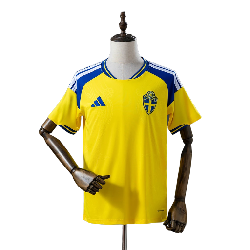 2025-26 Sweden men's national football team Home Kit Shirt Calcio Soccer Jersey Fußball camiseta BNWT