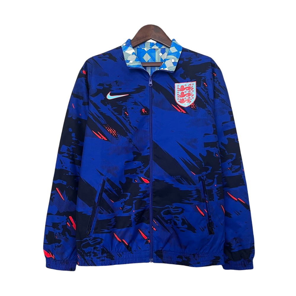 2024-25 England national football team Reversible Anthem Track Jacket Top Windbreaker Soccer Fußball BNWT