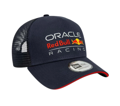 Official New Era Oracle Red Bull Racing Essential A-Frame Trucker Unisex Adjustable Cap (Adults) BNWT
