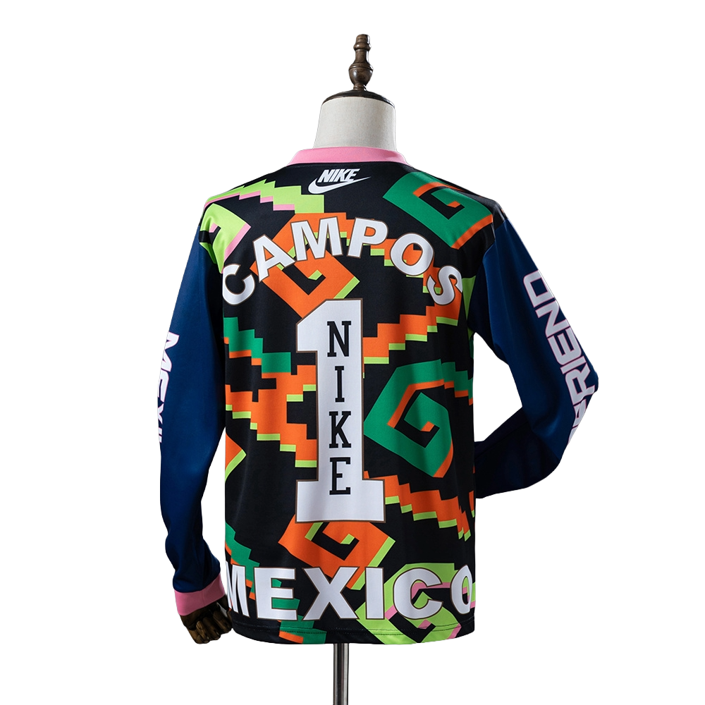 Badfriend x Nike Jorge Campos Goalie Jersey Long Sleeve Kit Shirt Calcio Soccer Fußball camiseta BNWT