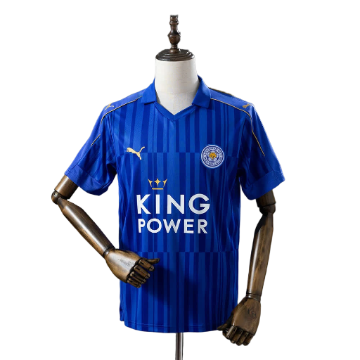 2016-17 Leicester City Football Club Shirt Home Calcio Retro Soccer Jersey Classic Fußball Vintage camiseta BNWT
