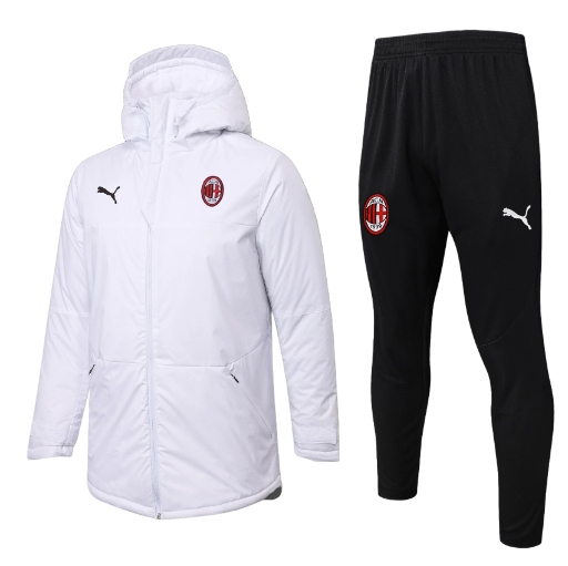 2025 Milan AC Football Club Calcio Padded Jacket & Pants Set Soccer Fußball BNWT
