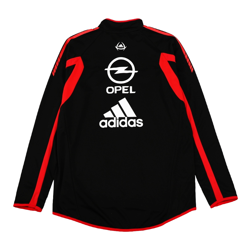 2005-06 AC Milan Football Club Soccer 1/4 Zip Training Top Shirt BNWT
