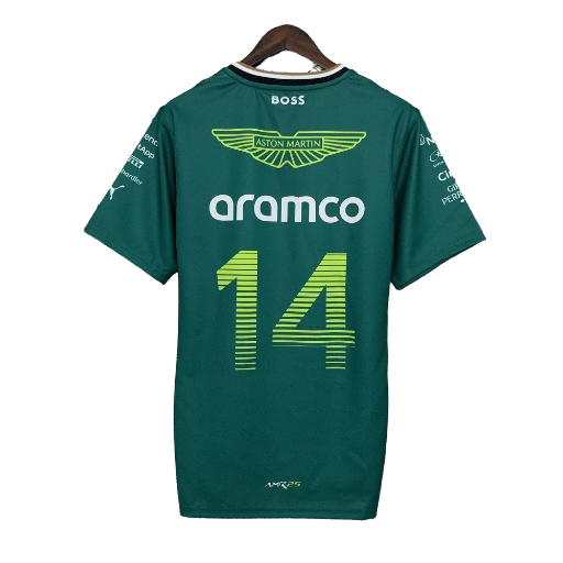 Women's Green Aston Martin F1 2025 Replica T-Shirt BNWT