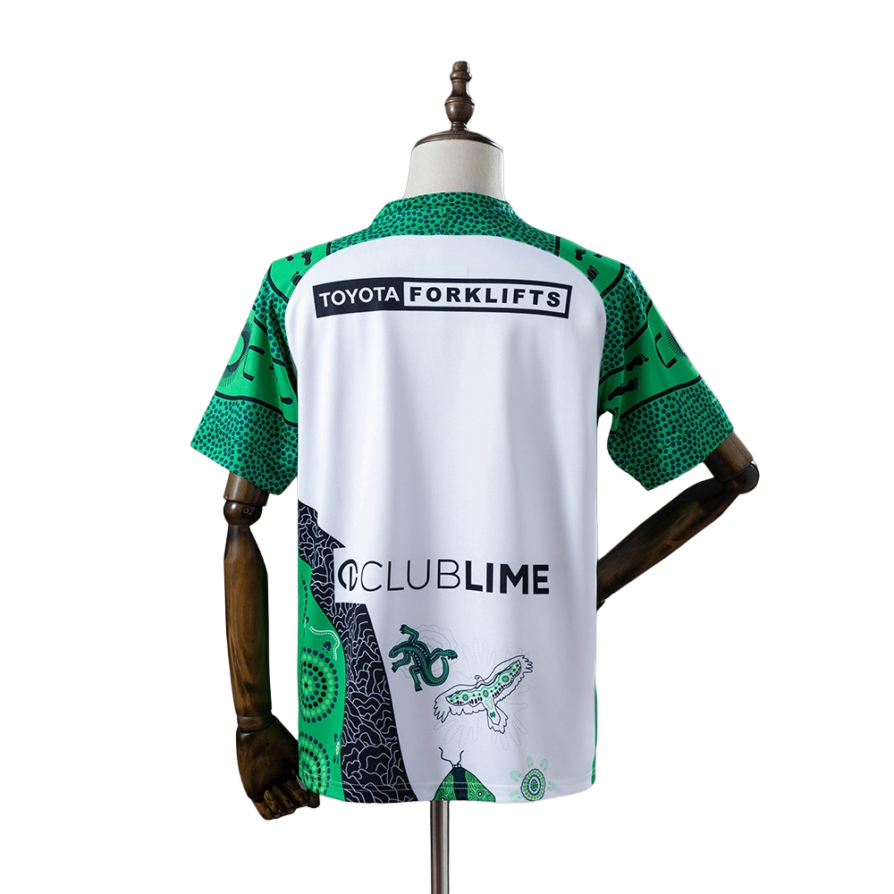 2025 Canberra Raiders Rugby league team  Indigenous Men's Replica Jersey BNWT