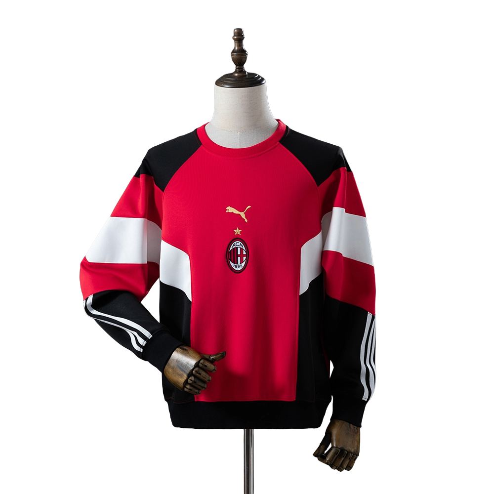 2026 AC Milan Football Club Sweatshirt Sweat Top Soccer (Adults) BNWT