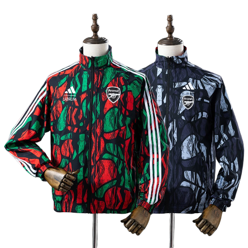 2024-25 Spain national football team Full Zip Reversible Anthem Track Jacket Top Windbreaker Soccer Fußball BNWT