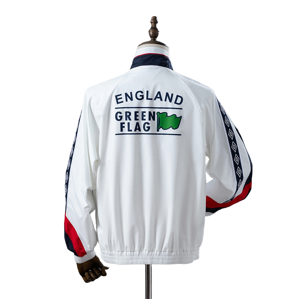 1998 England national football team Retro Soccer Anthem Track Top Jacket BNWT