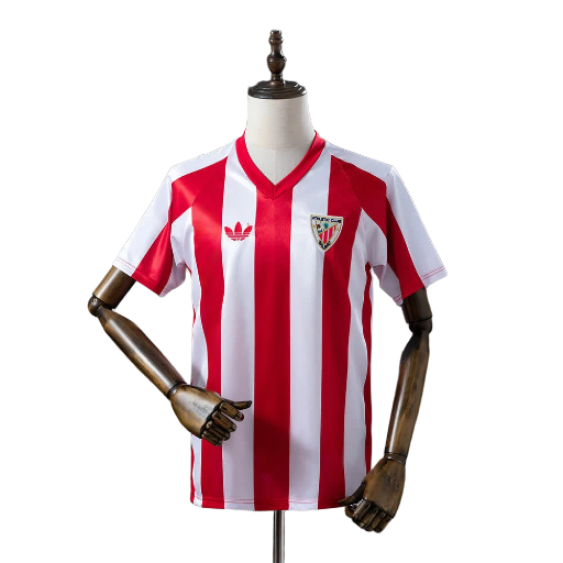 1986-87 Athletic Bilbao Football Club Shirt Home Calcio Retro Soccer Jersey Classic Fußball Vintage camiseta BNWT