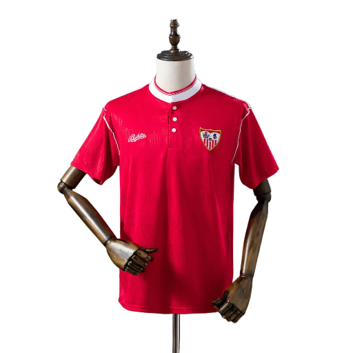 1991-92 Sevilla Football Club Home Shirt Calcio Retro Soccer Jersey Classic Fußball Vintage camiseta BNWT