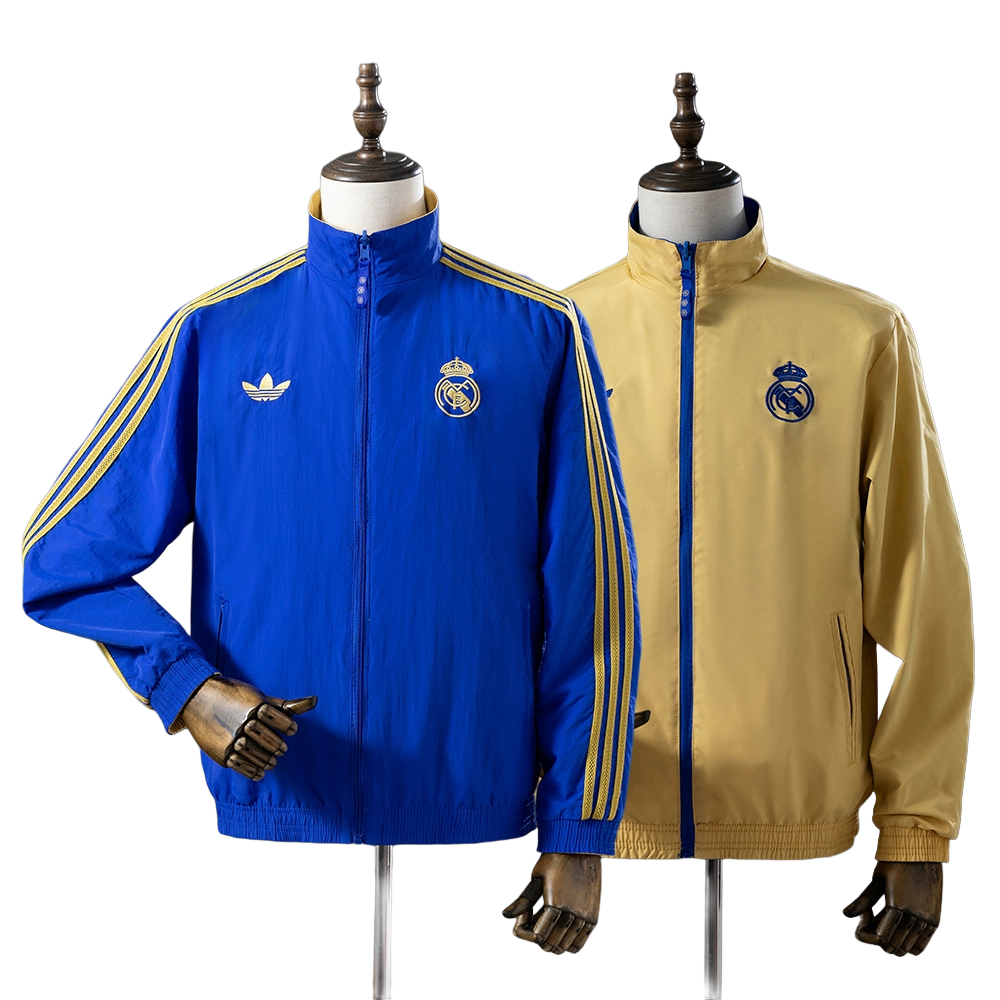 2026 Real Madrid Football Club Reversible Track Jacket Top (Adults) BNWT