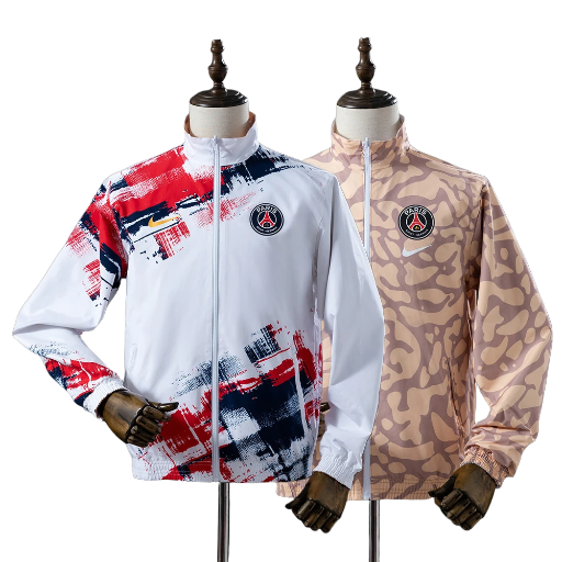 2023-24 PSG Football Club Full Zip Reversible AnthemTrack Jacket Top Windbreaker Soccer Fußball BNWT