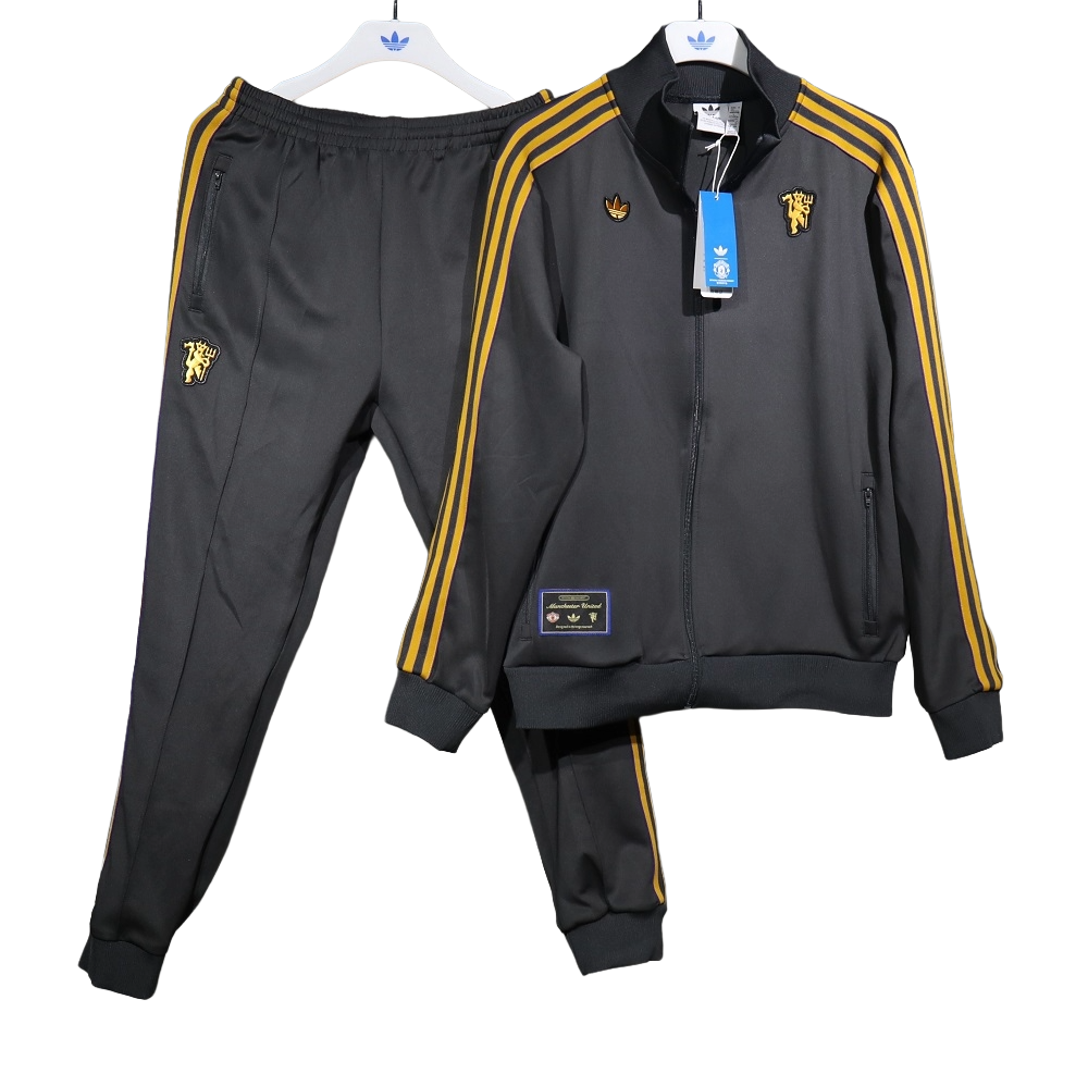 2025-26 Adidas Manchester United Football Club Terrace Icons Full Tracksuit (Adults) BNWT