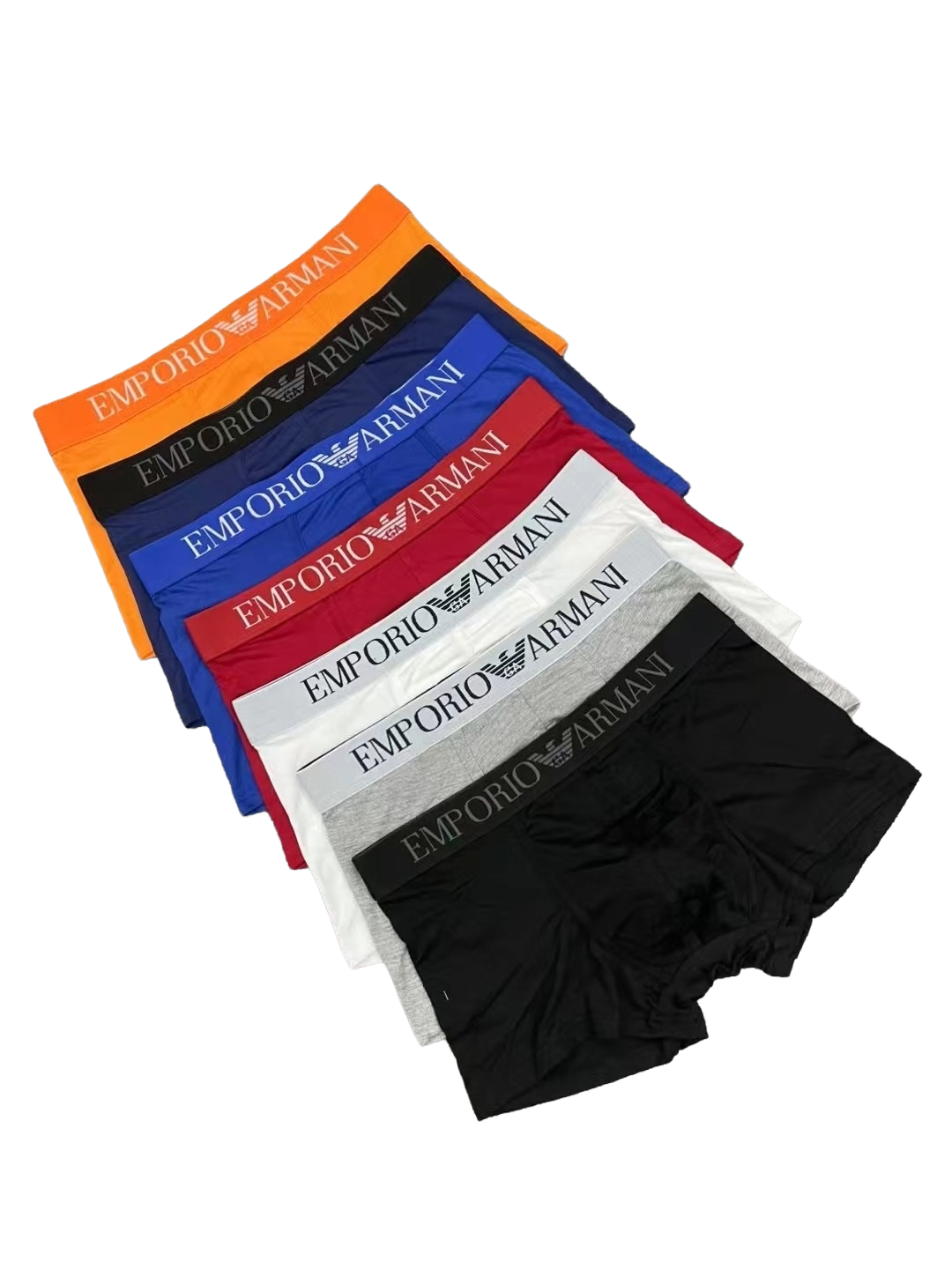 Men’s Multicolor Underwear 7-Pack Soft Cotton Stretch Waistband (Adults) BNWT