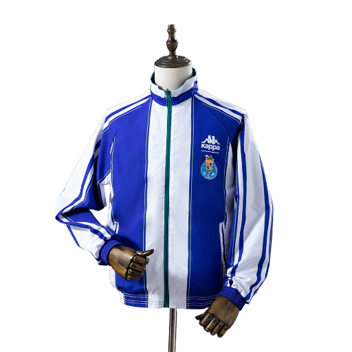 1997-98 Porto Football Club Reversible Track Jacket Top Windbreaker Soccer Fußball BNWT