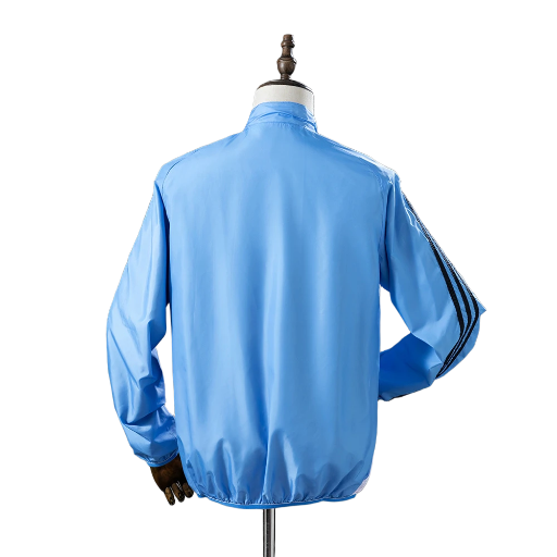 2024-25 Real Madrid Football Club Full Zip Reversible Anthem Track Jacket Top Windbreaker Soccer Fußball BNWT