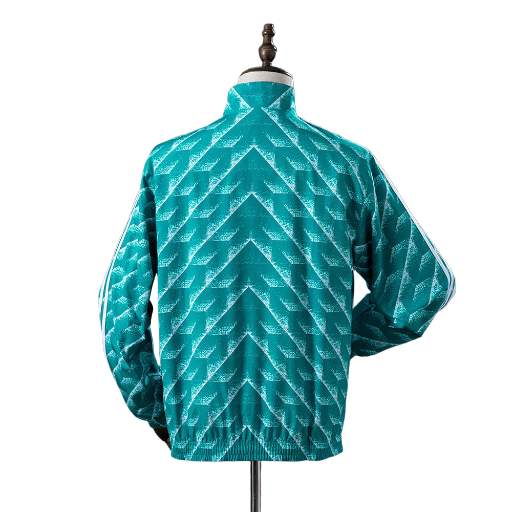 2024 Germany national football team Full Zip Reversible Anthem Track Jacket Top Windbreaker Soccer Fußball BNWT