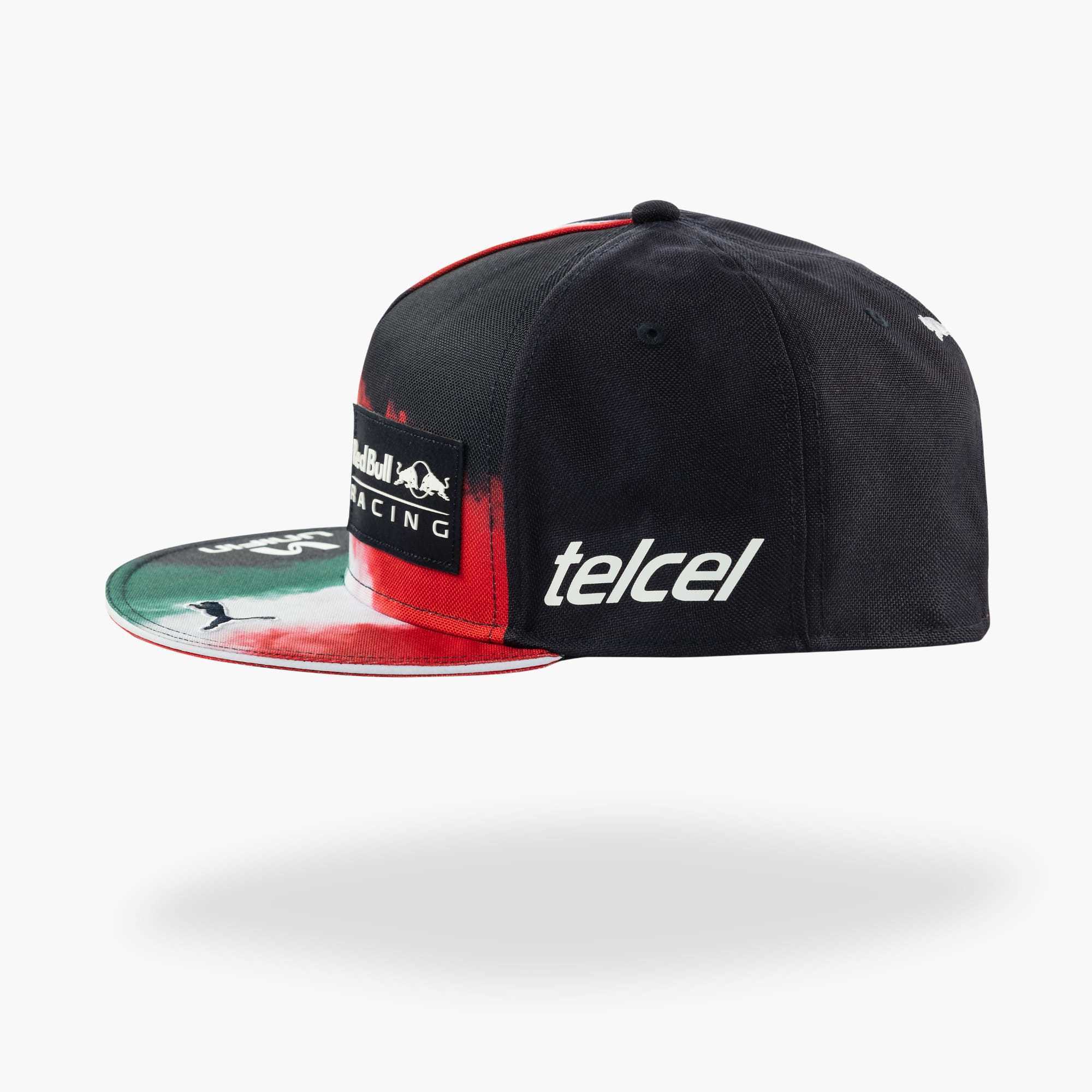 Red Bull Racing Sergio Pérez Mexico GP Special Edition Flat-Brim Unisex Adjustable Cap (Adults) BNWT