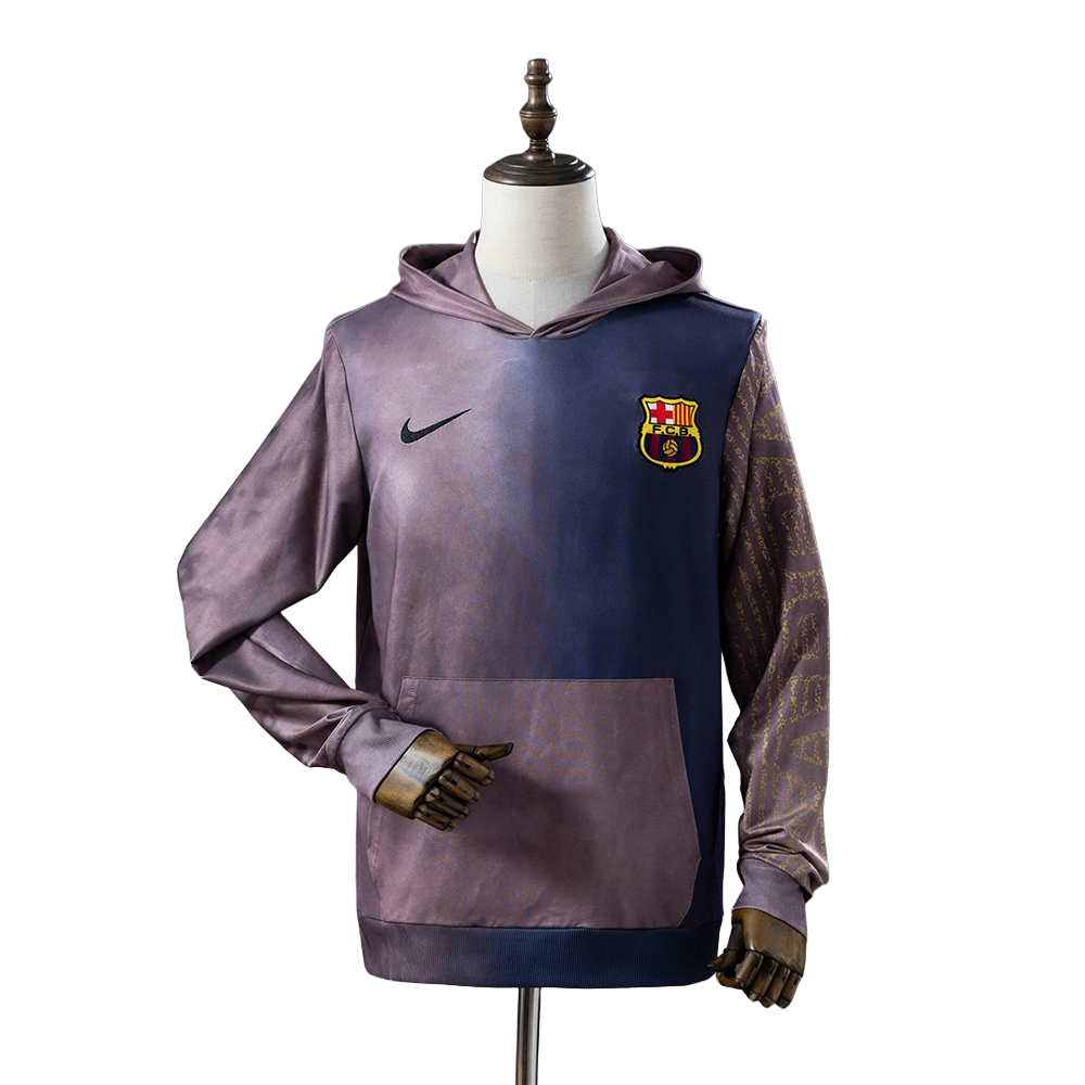 2025-26 Barcelona Football Club Travis Scott x Nike Hoodie Soccer Retro (Adults) BNWT