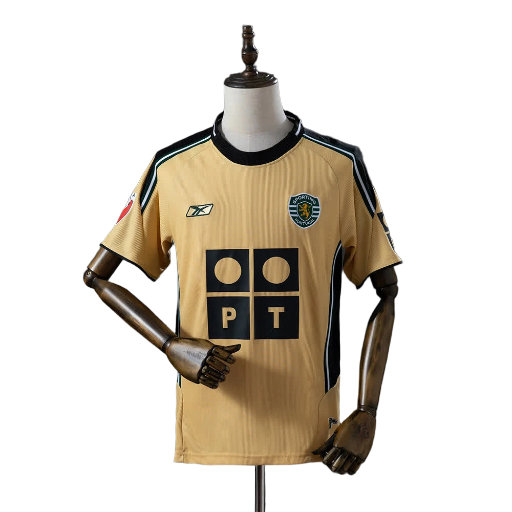 2003-04 Sporting CP Football Club Away Shirt Calcio Retro Soccer Jersey Classic Fußball Vintage camiseta BNWT