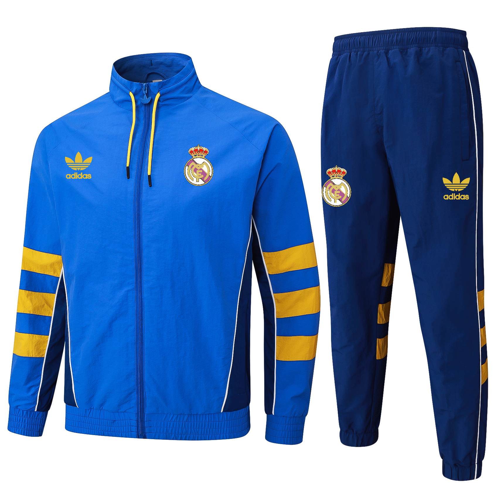 2025-26 Real Madrid Football Club Retro Tracksuit BNWT