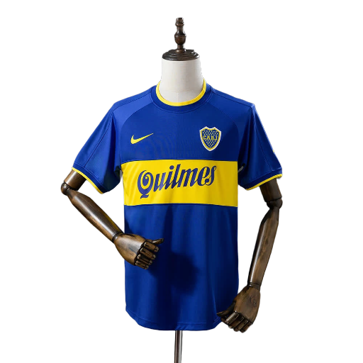 2000-01 Club Atlético Boca Juniors Football Club Home Shirt Calcio Retro Soccer Jersey Classic Fußball Vintage camiseta BNWT
