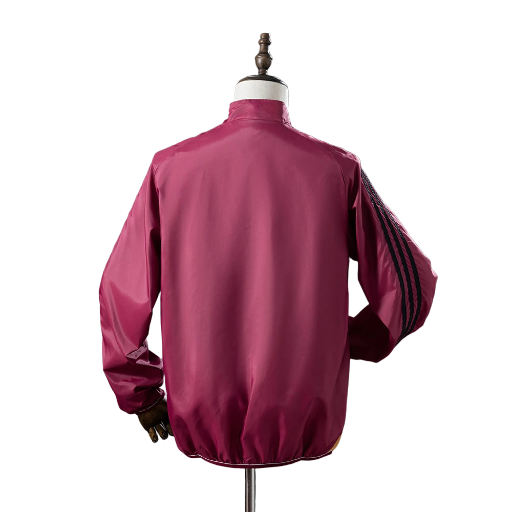 2024-25 Real Madrid Football Club Full Zip Reversible Anthem Track Jacket Top Windbreaker Soccer Fußball BNWT