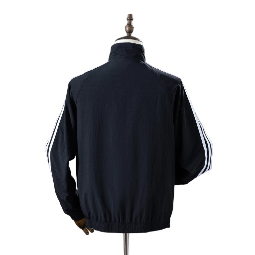 1990-92 Germany national football team Full Zip Reversible Anthem Track Jacket Top Windbreaker Vintage Retro-Style Soccer Fußball BNWT