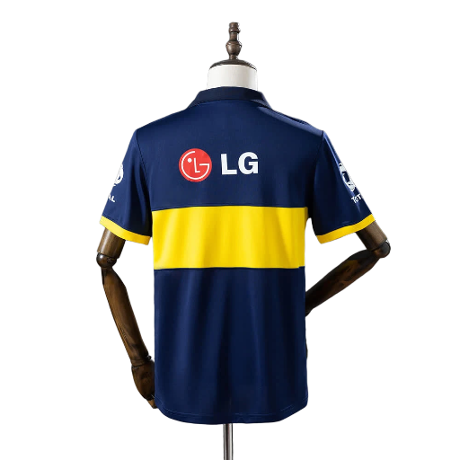 2009-10 Club Atlético Boca Juniors Football Club Home Shirt  Calcio Retro Soccer Jersey Classic Fußball Vintage camiseta BNWT