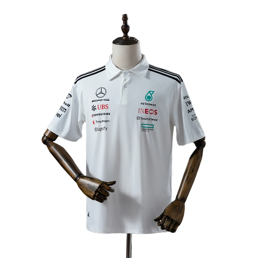 Mercedes-AMG Petronas F1 Team men's polo shirt BNWT