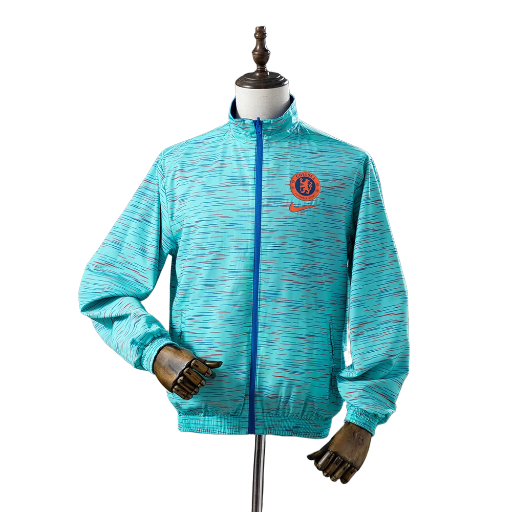 2023-24 Chelsea football Club Full Zip Reversible Anthem Track Jacket Top Windbreaker Soccer Fußball BNWT