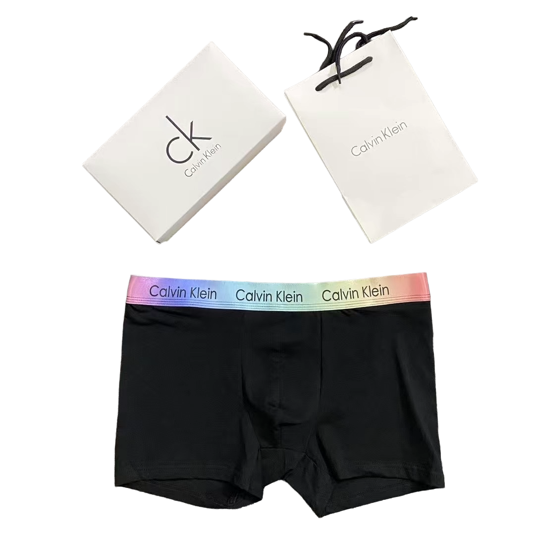 Men’s Multicolor Underwear 4-Pack – Soft Cotton / Stretch Waistband BNWT